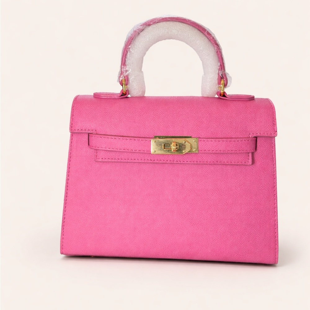 Chic Pink Satchel for Women